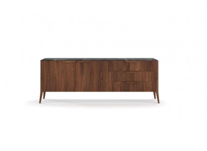 Großes Holz Sideboard Moderne Esszimmermöbel Echtholz Schubladen Neu