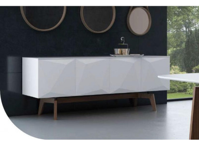 Weißes Sideboard Mit Stauraum Esszimmermöbel Luxus Holzmöbel Modern