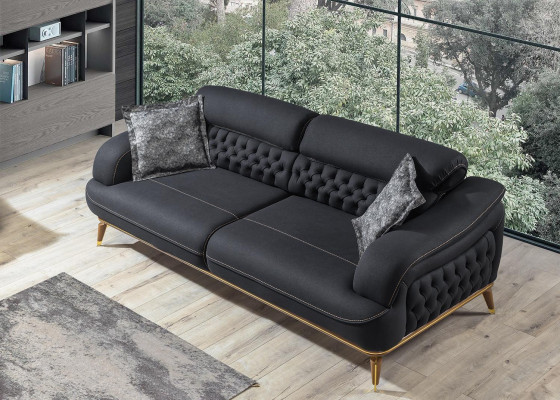 Sofagarnitur 331 Sitzer Garnitur Sofa Sofas Sessel Luxus Chesterfield