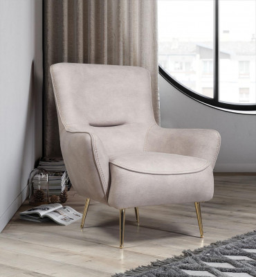 Sessel Polster Möbel Relax Design Möbel Weiß Lounge Luxus Einsitzer