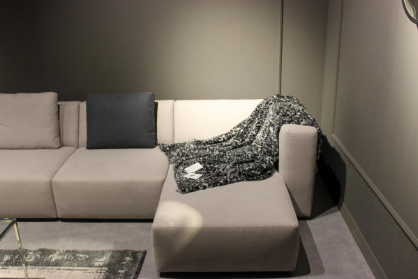 U-Form Sofa Modern Ecksofa mit Couchtisch Polstercouch Wohnzimmer Möbel