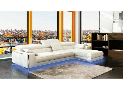 Design Ecken XXL Big Polster Eck Sofa Couch Leder Sofas Garnitur