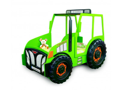 Bauer Farmer Truck Kinder Kinderbett Jugendbett Bett Traktor Grün Neu Betten