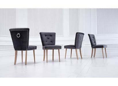 Stuhl Set Garnitur Polster 10x Luxus Design Chesterfield Stühle Gruppe 10tlg.