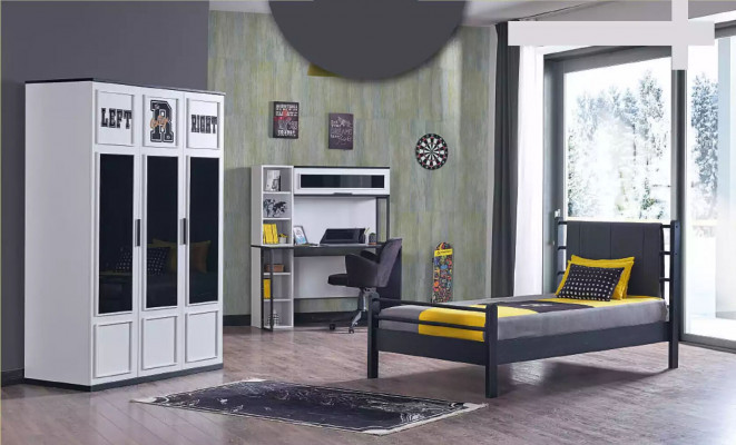 Kleiderschrank Weiß Holz Schränke Schlafzimmer Möbel Design Kinderzimmer