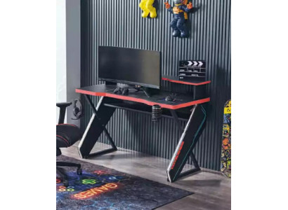 Moderne Tische Schreibtisch Kinderschreibtisch schwarz Gamer Computer Tisch