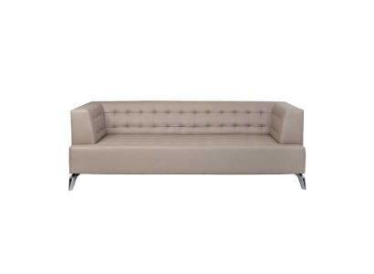 Büroeinrichtung Sofa Couch 2 Sitzer Arbeitszimmer Polstersofa Kunstleder Möbel