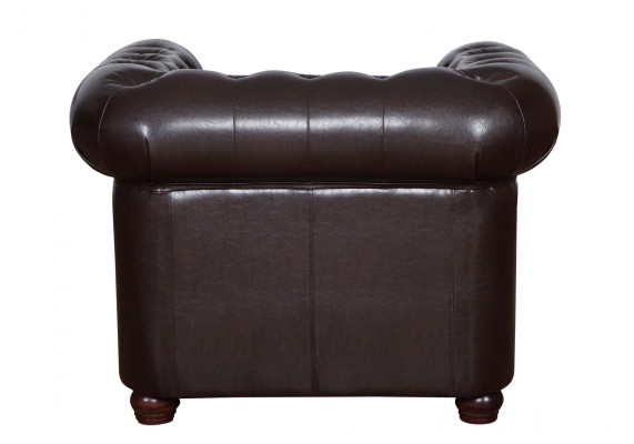 Chesterfield Sessel Fernseh Couch 1 Sitzer Sofa Textil Leder Couchen Polster