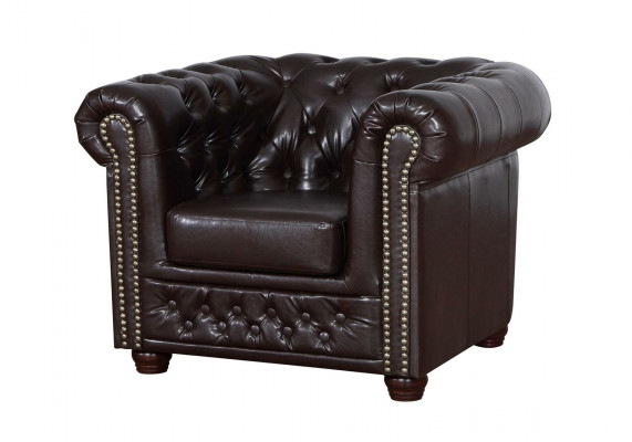 Chesterfield Sessel Fernseh Couch 1 Sitzer Sofa Textil Leder Couchen Polster