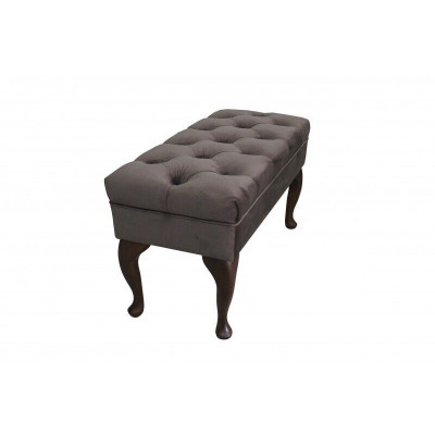 Hocker Chaiselounge Fußhocker Beistellhocker Ottomane Sitzbank Chesterfield