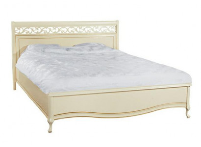 Bett Ehebett Doppelbett Schlafzimmer Holzbett Klassisch - Model V-AP-N Holz