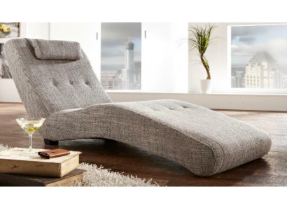 Chaiselongue Relaxliege Loungesofa Chesterfield Couch Sofa Liege Textil