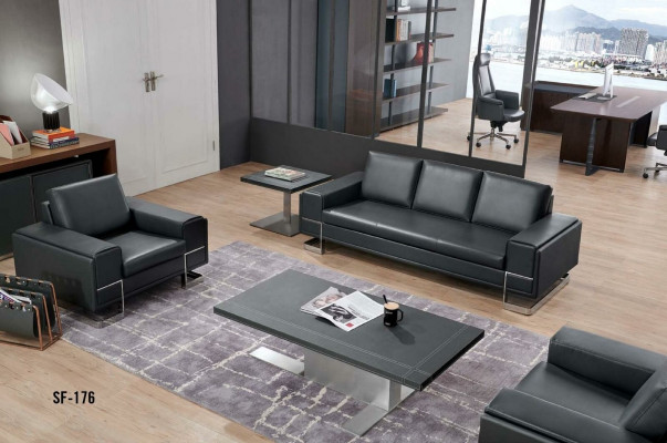 Sofagarnitur 3+1+1 Sitzer Design Couch Polster Sofas Deko Modern Garnitur