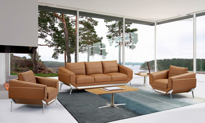 Sofagarnitur 311 Sitzer Set Design Sofas Polster Couchen Kunstleder Relax