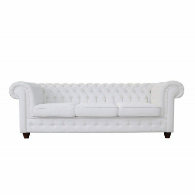 Chesterfield Mello 3 Sitzer mit Bettfunktion Couch Polster Sofas Couchen Sofa