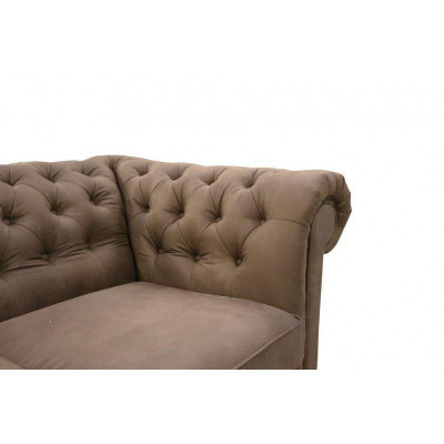 Chesterfield Cambridge 3 Sitzer mit Bettfunktion Couch Polster Sofas Couchen Neu