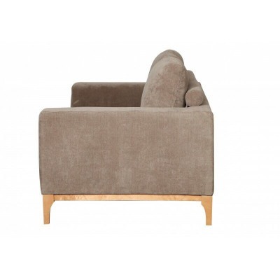 Sofa 3 Sitzer Couch Polster Sofas Couchen Wohnzimmer Design Textil Stoff Neu