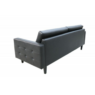 Chesterfield Sofa 2 Sitzer Tirana Couch Polster Sofas Couchen Leder Sofa Neu