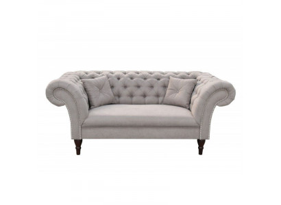 Chesterfield Design Sofa Couch 2 Sitzer Polster Sofas Couchen 2er Garnitur Neu