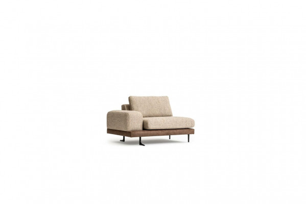 Beiges Ecksofa Polster Eckgarnitur L-Form Sofa Moderne Wohnlandschaft Couch