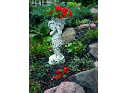 Blumenkübel Pflanz Kübel Dekoration Figur Vasen Blumentöpfe Garten Natur