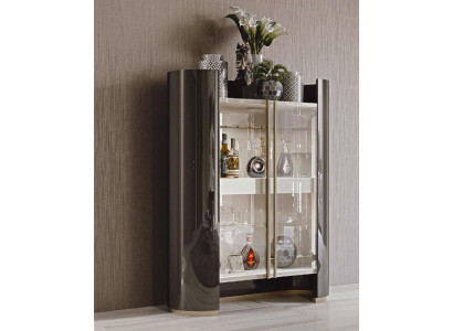 Vitrine Esszimmermöbel Wohnzimmer Glasmöbel Vitrine Design Bizzotto Schränke Neu