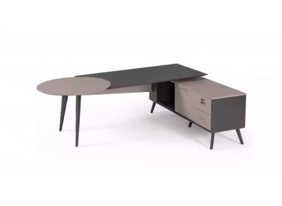 Büromöbel Eckschreibtisch Modern Luxus Tisch Designer Arbeitszimmer Tische