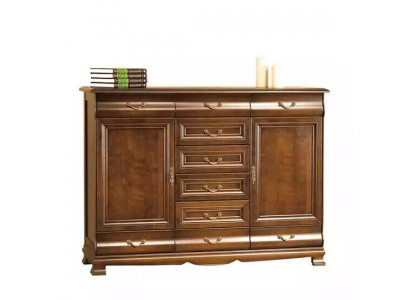 Kommode Echtholz Schrank Eiche Holz Kommoden Sideboard Sideboards