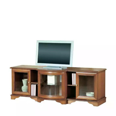 Wohnzimmer tv Ständer Fernseher Lowboard Schrank Möbel Holz rtv 177cm