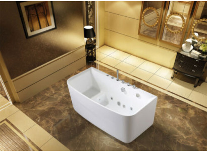 Whirlpool Badewanne Badewanne für Badezimmer Whirlwanne für 1 Personen