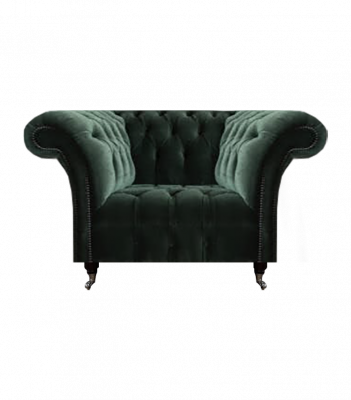 Luxus Polstersessel Wohnzimmer Polstermöbel Neu Schwarz Sessel Chesterfield