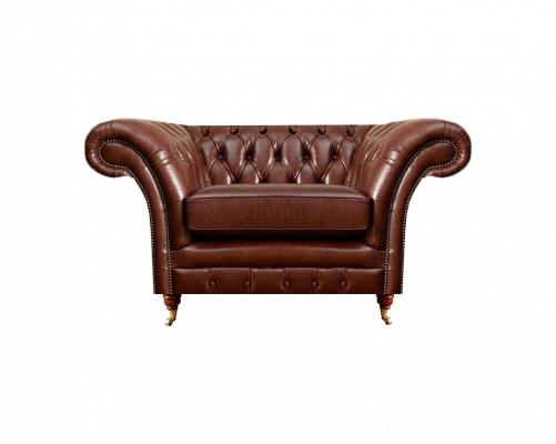 Wohnzimmer Sessel Braun Chesterfield Einrichtung Couch Polstersitz Neu