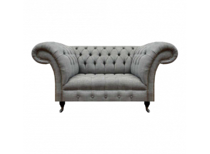 Wohnzimmer Zweisitzer Sofa Couch Luxus Chesterfield Sitz Polstermöbel Textil