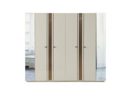 Kleiderschrank Beige Holz Schrank Design Kinderzimmer 6-tür Neuheit