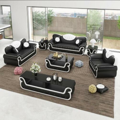 Moderne Couchen Stoff Sofagarnitur 3+2+1 Sitzer Sofas Couch Polster Garnitur Neu