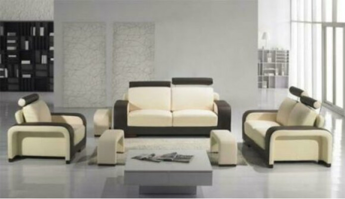 Sofagarnitur Garnituren Set Design Sofas Polster Couchen Leder 321 Sitzer