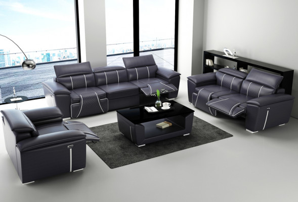 Sofagarnitur 311 Sitzer Set Multifunktion Sofas Polster Couchen Leder Relax Neu