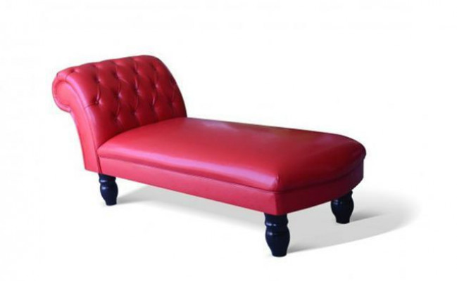 Rosafarbene Chesterfield-Chaiselongue: Eleganz in Pink für stilvolle Entspannung