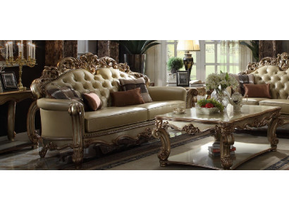 Klassischer Dreisitzer Couch Chesterfield Sofa Polster Sofas Couchen