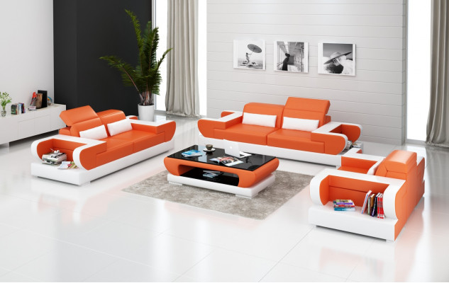 Sofagarnitur 3+1+1 Sitzer Set Design Sofa Neu Polster Couchen Couch Modern Luxus