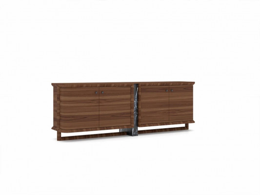 Luxus Essgruppe Komplett 10tlg Esstisch Design Sideboard Esszimmer 2x Schrank