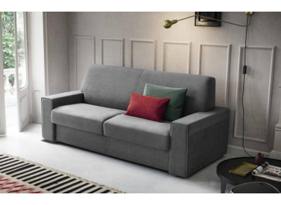 Wohnzimmer Textilsofa Grau Zweisitzer Designer Sofas Polster Sofas 2 Sitzer Neu