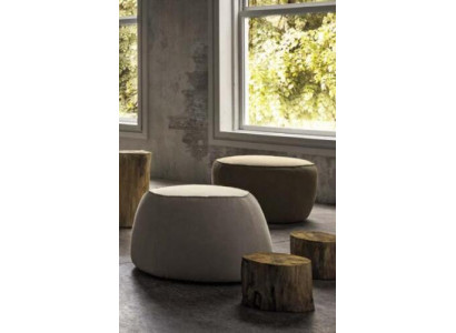 Sitzhocker Hocker Pouf Puff Sitzpouf Fußhocker Ottomane Samt 50x67m Textil