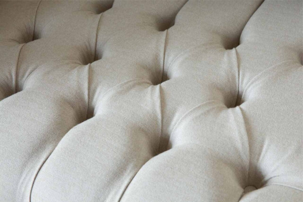 Sofa 1.5 Sitzer Couch Design Polster Modern Textil Stoff Couchen Neu