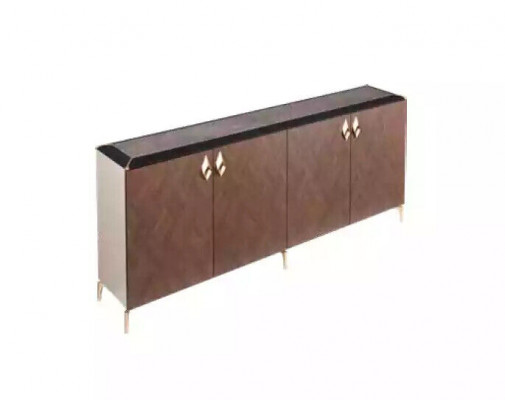 Sideboard Moderner Schrank Anrichte Büromöbel Holz Metall Möbel Luxus