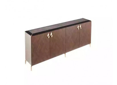 Sideboard Moderner Schrank Anrichte Büromöbel Holz Metall Möbel Luxus