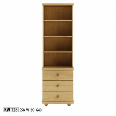 Bücherregal Bücherwand Holzregal Regal Schrank Wandschrank Holz Möbel Regale Neu