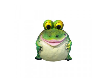 Modern Frosch Deko Kunststoff Figur Höhe 25 cm