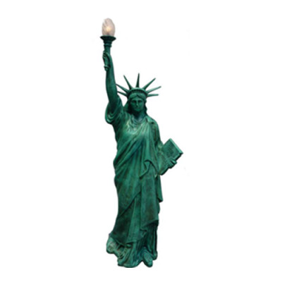 Freiheits Statue Figur Skulptur Liberty Standleuchte Lampe Beleuchtung Leuchte