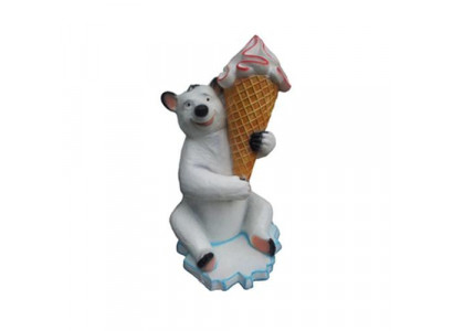 Ice Cream Statue Aufsteller Eisdiele Restaurant Gastronomie Statuen Eis 128cm